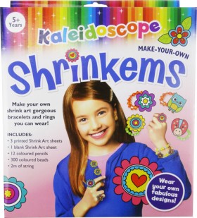Kaleidoscope-Shrinkems-Jewellery on sale