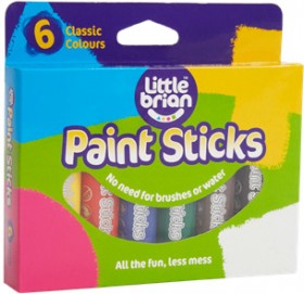 Little-Brian-6-Pack-Paint-Sticks-Classic on sale