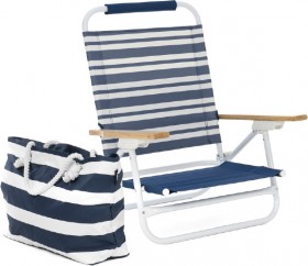 Life-Deluxe-Beach-Chair-With-Bag-Combo on sale