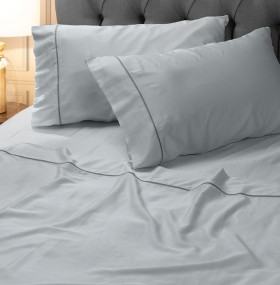 NEW-Sheraton-375-Thread-Count-Bamboo-Cotton-Sheet-Set on sale