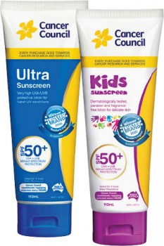 20-off-Cancer-Council-Selected-Products on sale