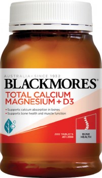 Blackmores-Total-Calcium-Magnesium-D3-200-Tablets on sale
