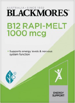 Blackmores-B12-Rapi-Melt-1000-mcg-60-Tablets on sale