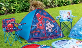 NEW-Disney-Spiderman-Frozen-Kids-Camp-Chairs on sale