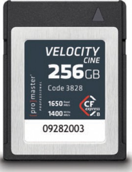 ProMaster-CFexpress-Velocity-CINE-Type-B-256GB-Memory-Card on sale
